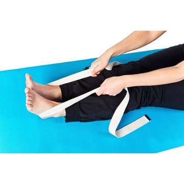 Sport-Thieme Yogagurt Yoga-Gurt Baumwolle, Verbessert Stabilität und Flexibilität bei der Übungsdurchführung