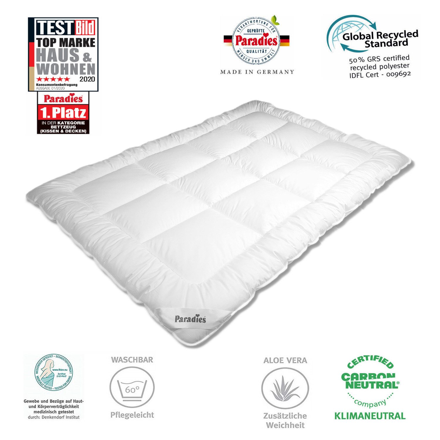 Paradies Kunstfaserbettdecke Paradies Halia-Fill winterwarm extra warme Bet günstig online kaufen