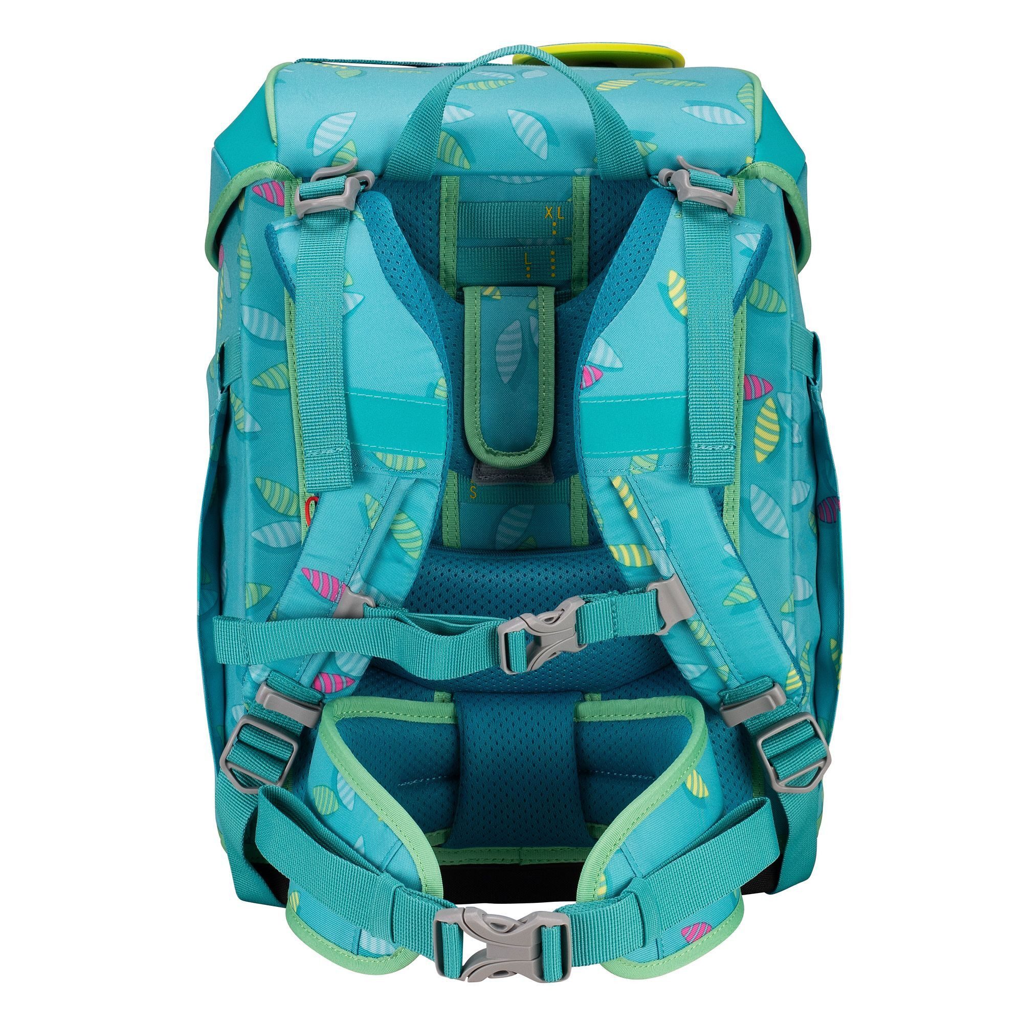 DerDieDas® Schulranzen ErgoFlex Tiny Superflash (6-tlg), PET