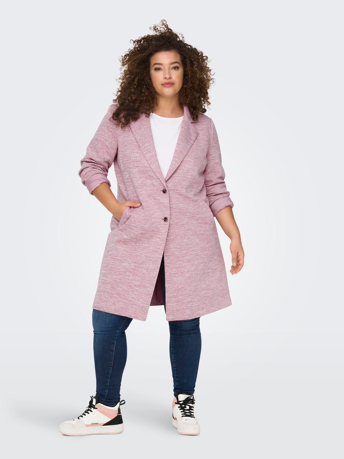 ONLY CARMAKOMA Langmantel CARCARRIE MEL COAT OTW