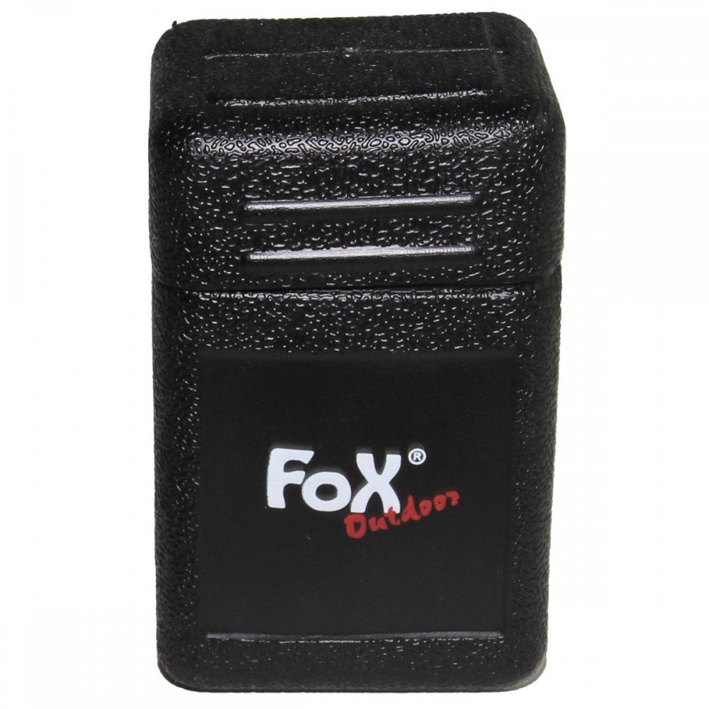 FoxOutdoor Gaskocher Gaskocher klappbar klein mit Piezo-Zündung, (Packung), Edelstahl Brenner mit klappbarem Topfständer