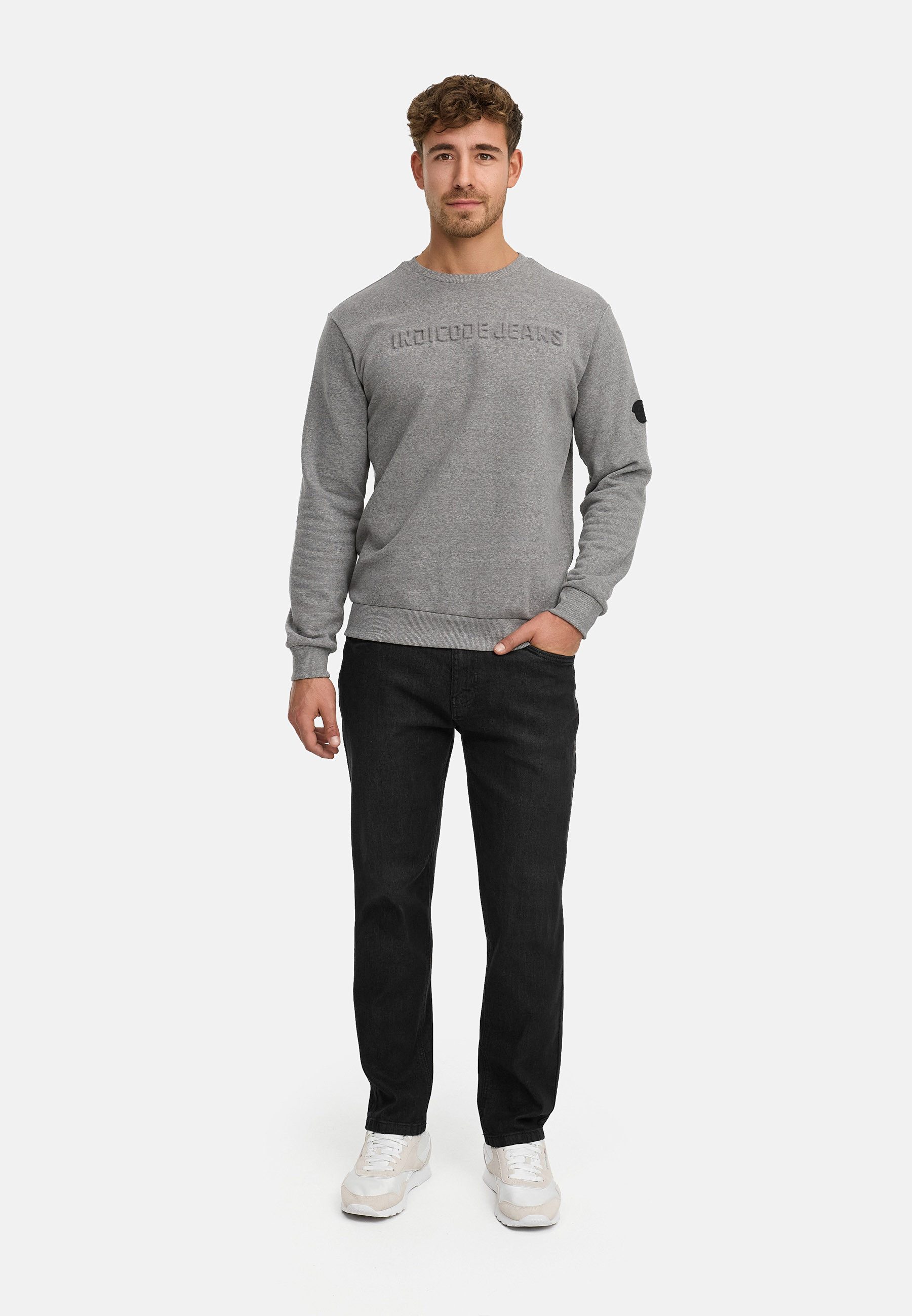 Indicode Regular-fit-Jeans Herren Texas Jeanshose Hose Herrenhose Jeanshose im Five-Pocket Stil
