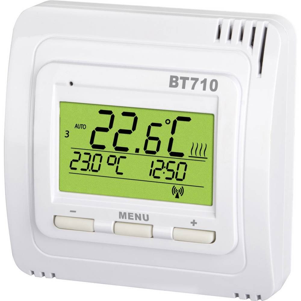 Elektrobock Raumthermostat Digitales Bluetooth-Funk-Raumthermostat, Display