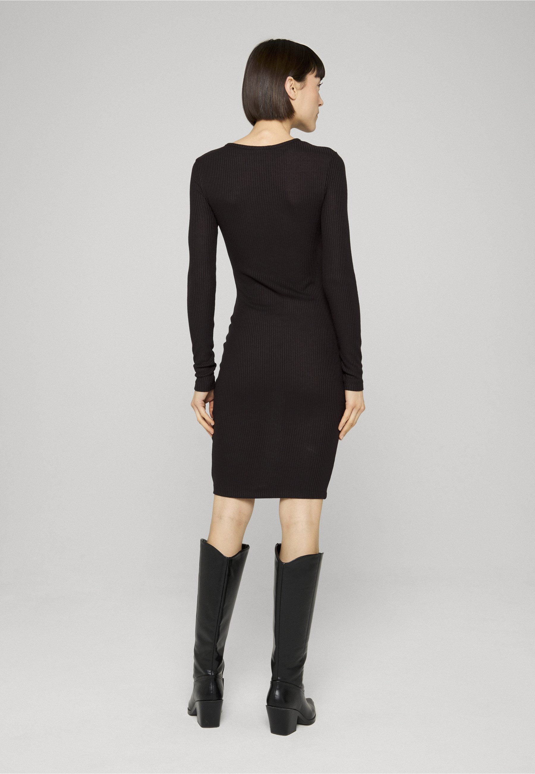 URBAN CLASSICS Shirtkleid Urban Classics Damen Ladies Rib Dress (1-tlg)