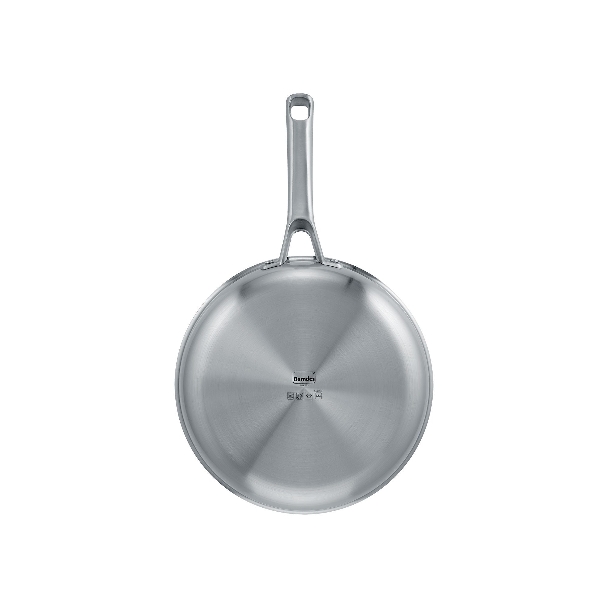 Berndes Pfannen-Set Set 20+24+28 cm, Edelstahl, poliert - Tricion Resist, 3-Schicht-Material (3-teilig)