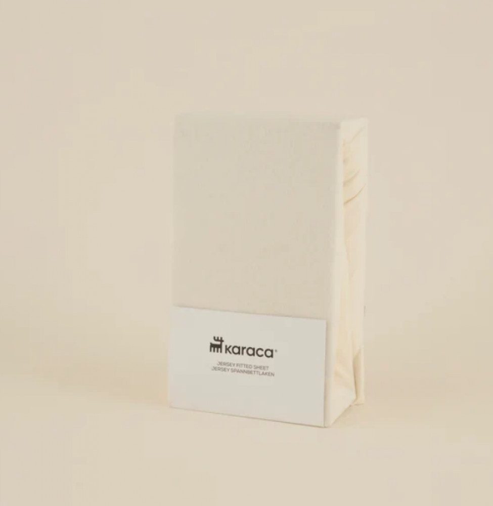 Karaca Bett-Set Karaca Home Jersey Spannbettlaken Bettlaken 160x200+30 cm, günstig online kaufen