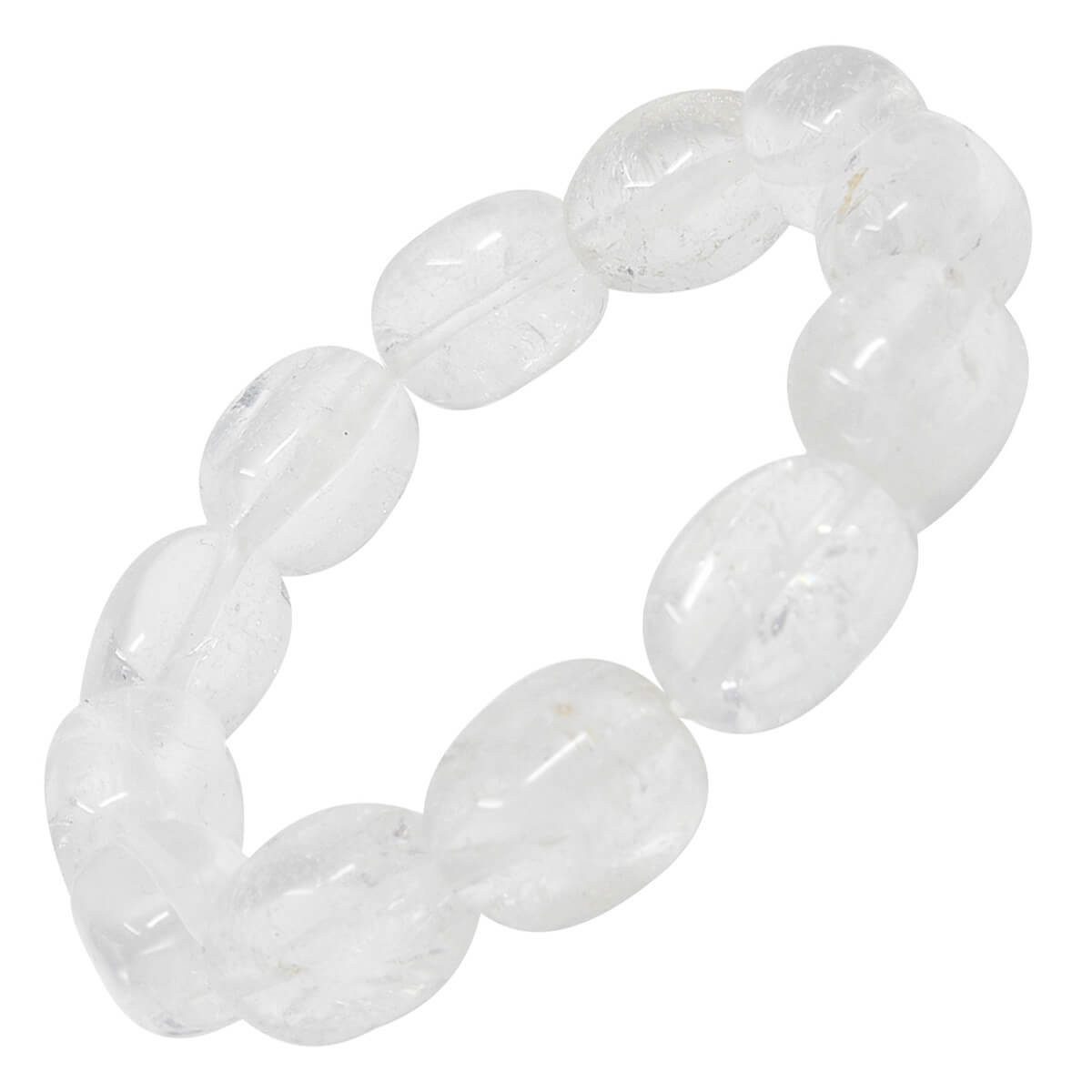 Armband Armband aus Bergkristall, dehnbar