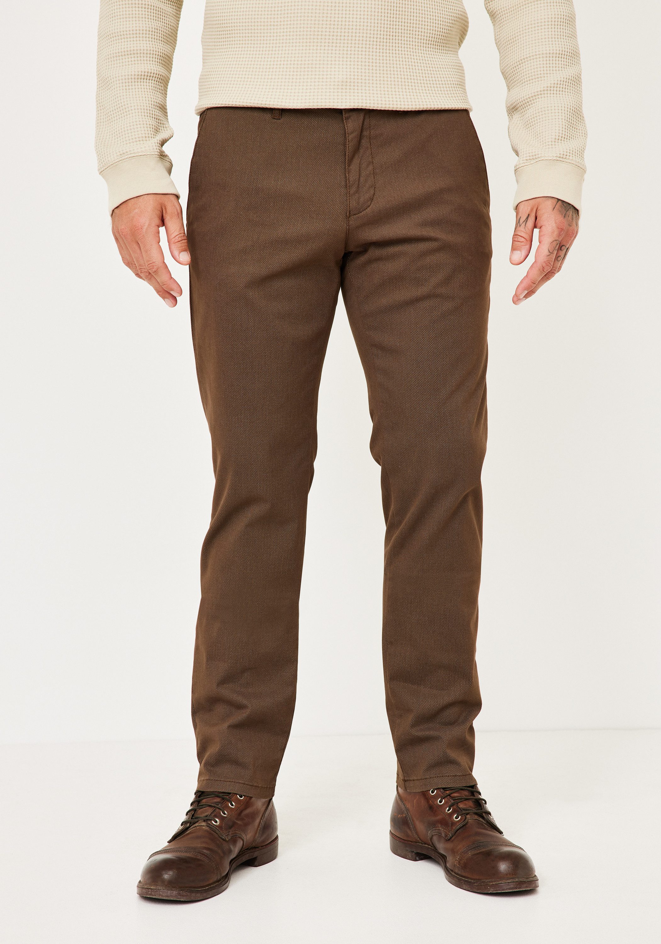 Redpoint Chinohose Jasper Slim Fit Chino mit Stretch und Motiv günstig online kaufen