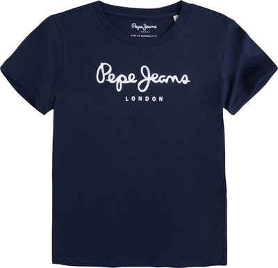 Pepe Jeans T-Shirt »Kinder Unisex T-Shirt - ART, Baumwolle, Rundhals,«