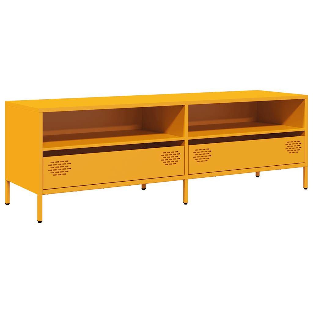 vidaXL TV-Schrank TV-Schrank Senfgelb 135x39x43,5 cm günstig online kaufen