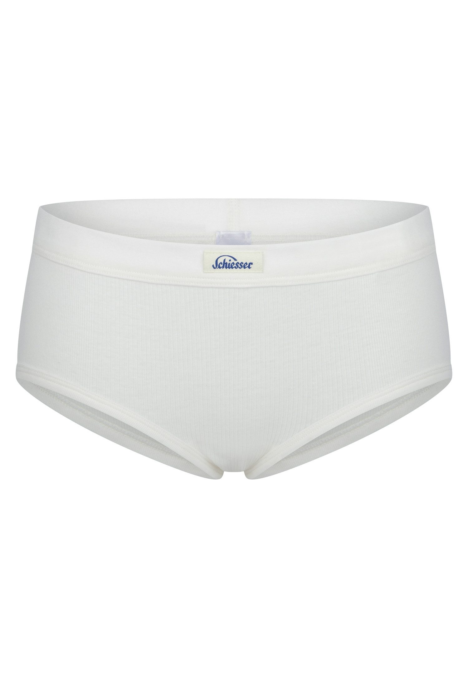 Schiesser Panty Revival Kollektion mit platziertem Rippmuster und breitem Bundgummi