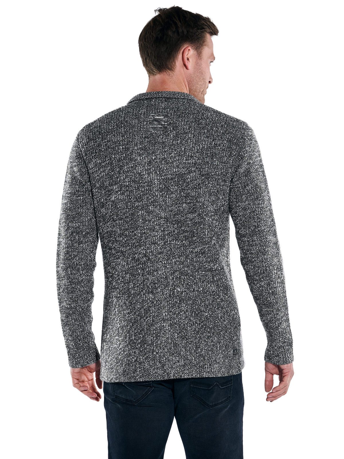 Engbers Stricksakko Herren Stricksakko meliert, Oliv günstig online kaufen