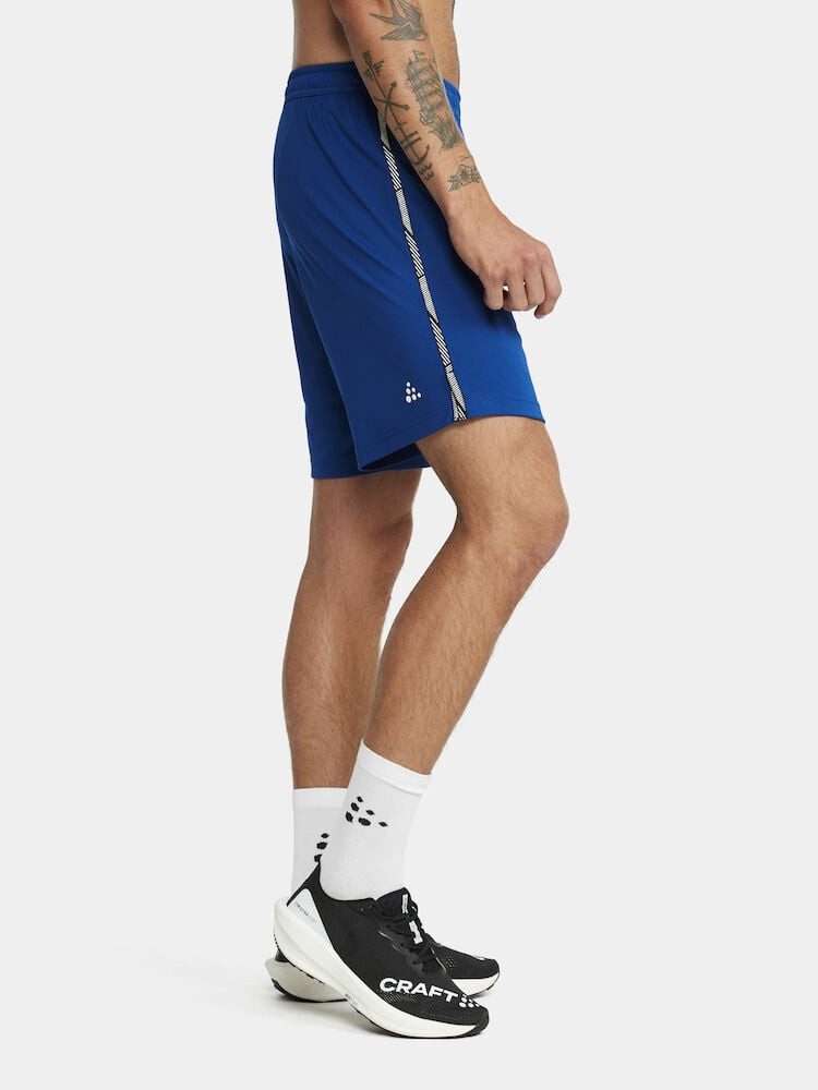 Craft Trainingshose Premier Shorts (rec. Polyester, ergonomisches Design) kurz kobaltblau