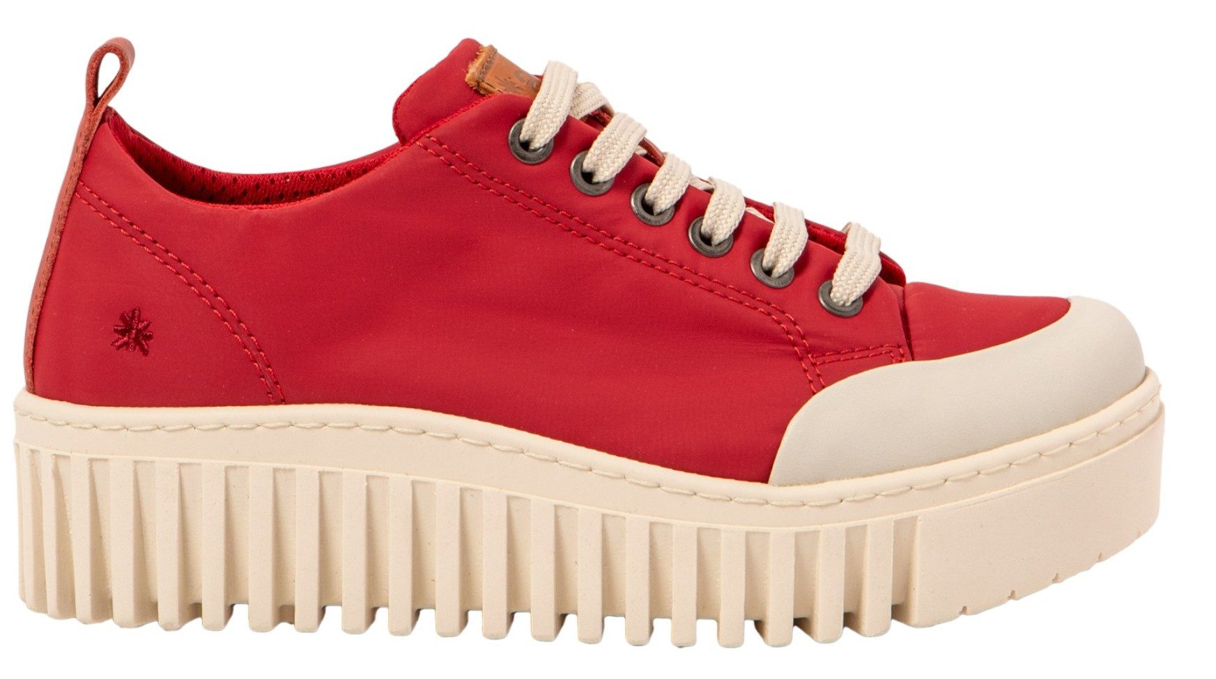 Art 1534 Brighton Low Top Red Sneaker