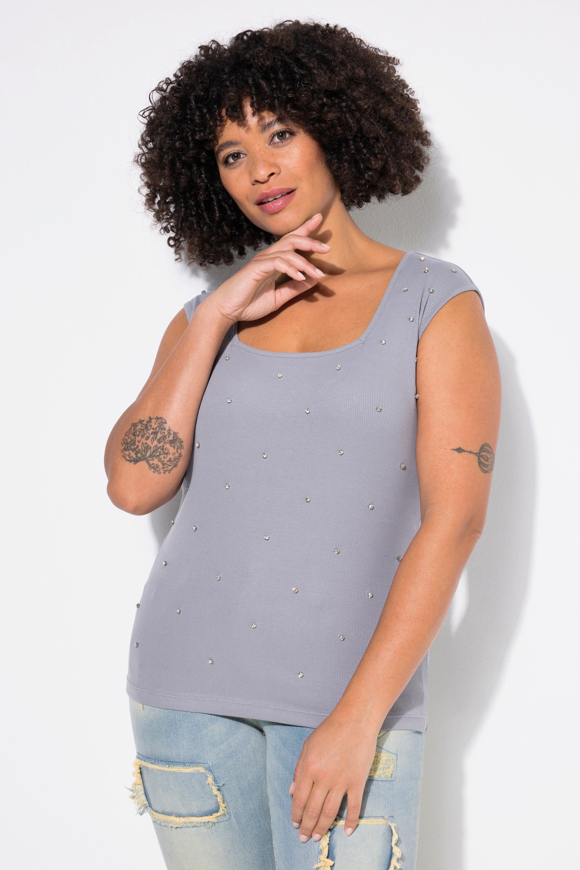Angel of Style T-Shirt Rippshirt Slim günstig online kaufen