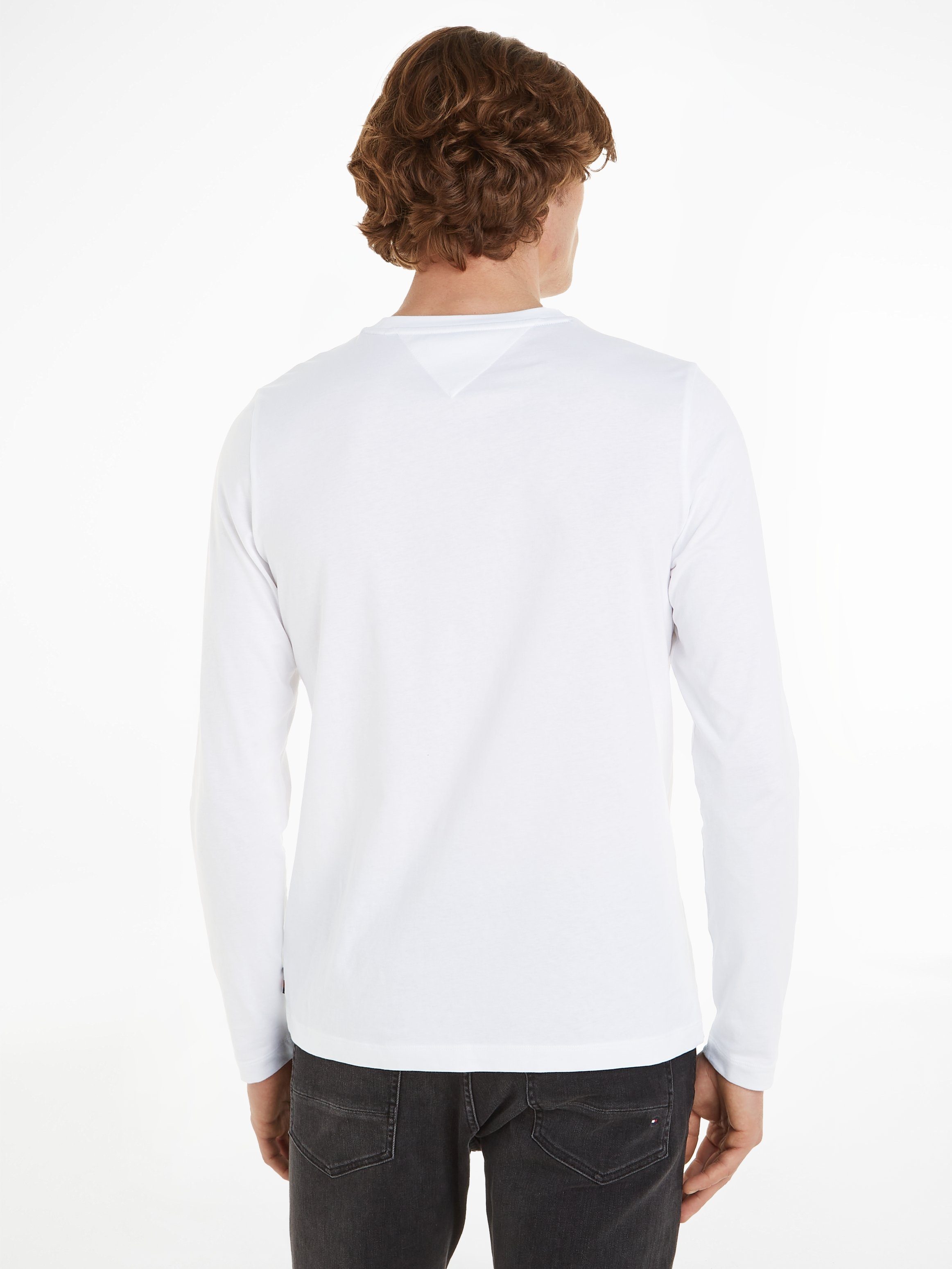 Tommy Hilfiger MONOTYPE Langarmshirt TEE LS white ROUNDLE