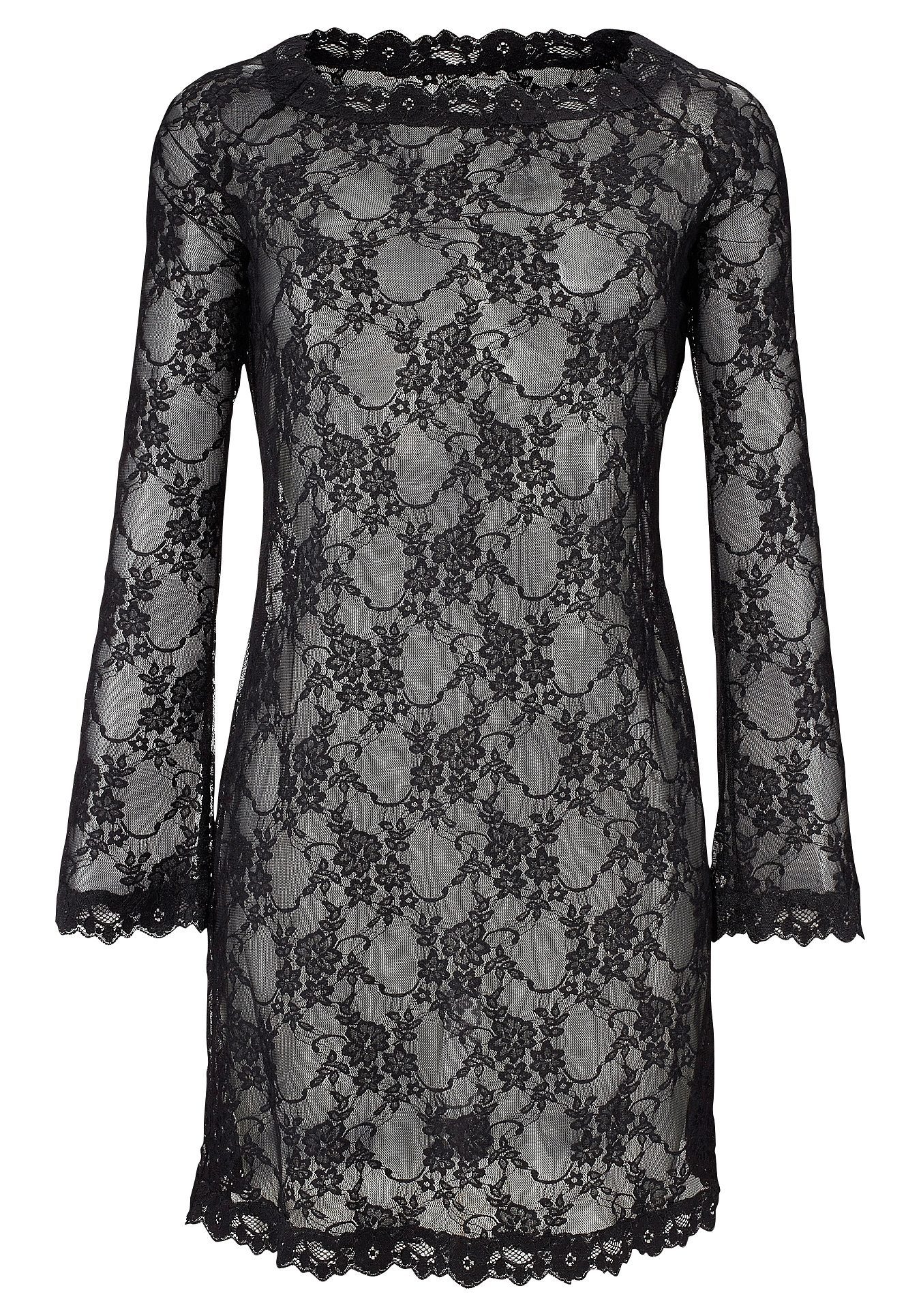 LASCANA Spitzenkleid aus Spitze, sexy Dessous, günstig online kaufen
