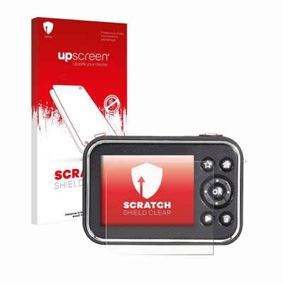 upscreen Schutzfolie für Vtech Kidizoom Video Studio HD, Displayschutzfolie, Folie klar Anti-Scratch Anti-Fingerprint