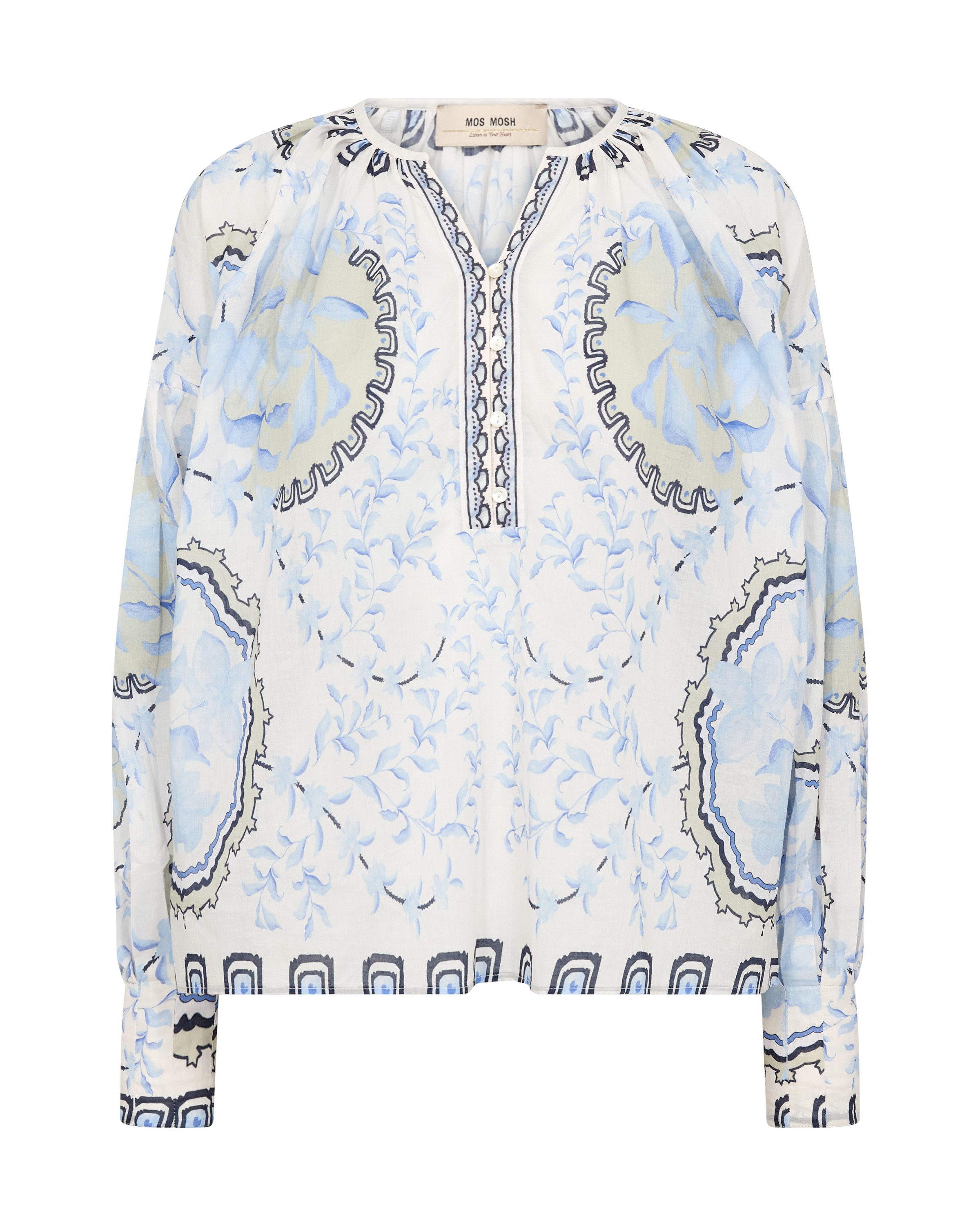 Mos Mosh Shirtbluse MMWylde Orchid günstig online kaufen