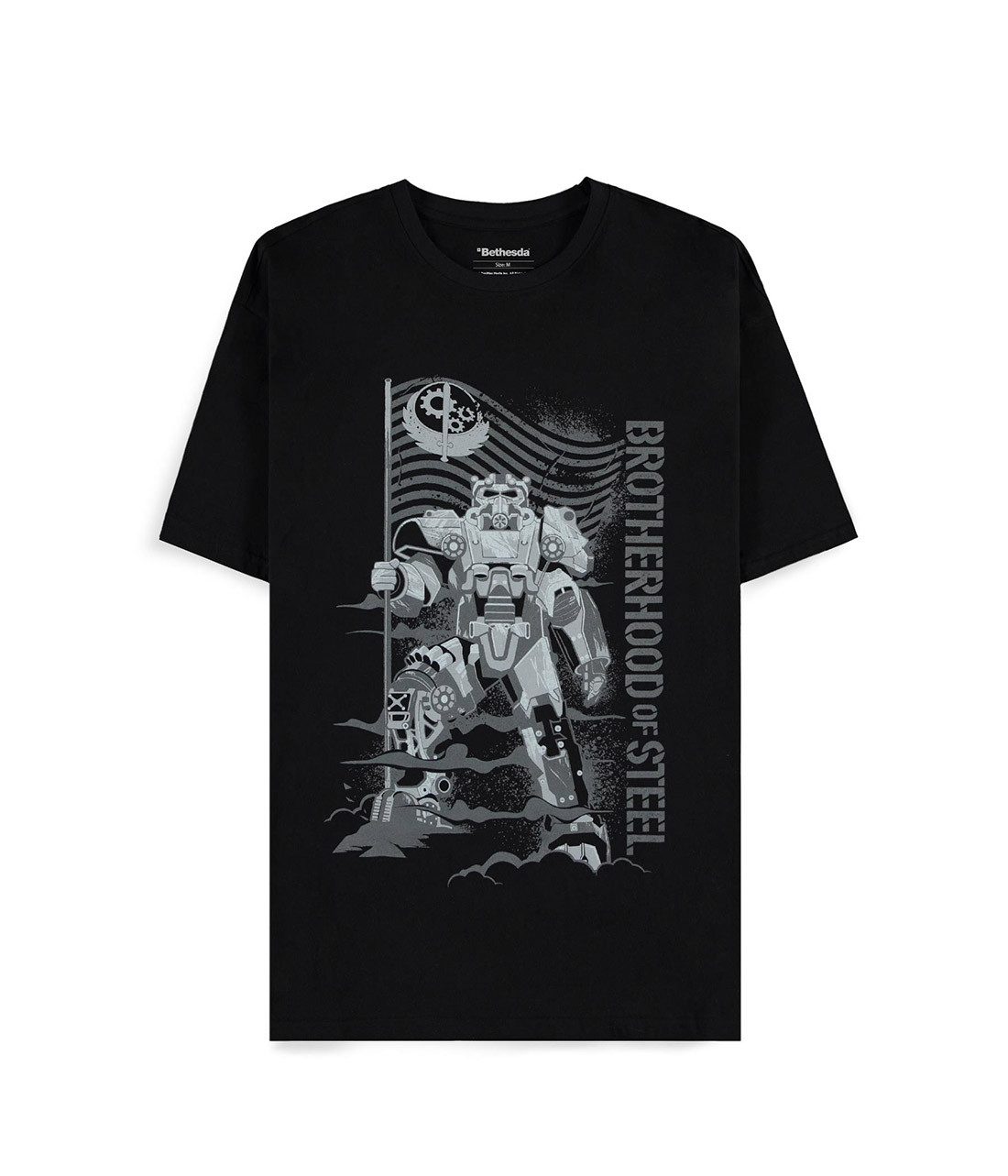 Fallout T-Shirt Brotherhood Of Steel Brotherhood Of Steel