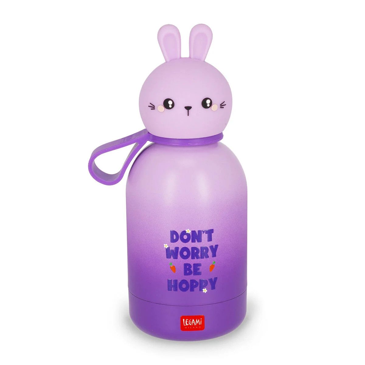 Legami Isolierflasche Legami Edelstahl Thermosflasche Bunny 310 ml Hot & Cold BFF