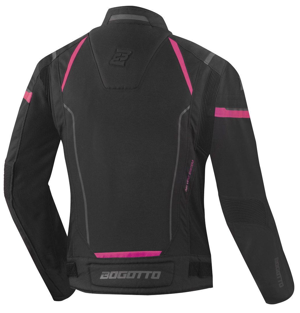 Bogotto Motorradjacke Vysio wasserdichte 3in1 Damen Motorrad Textiljacke herausnehmbares Innenfutter,herausnehmbare Membrane,wasserdicht