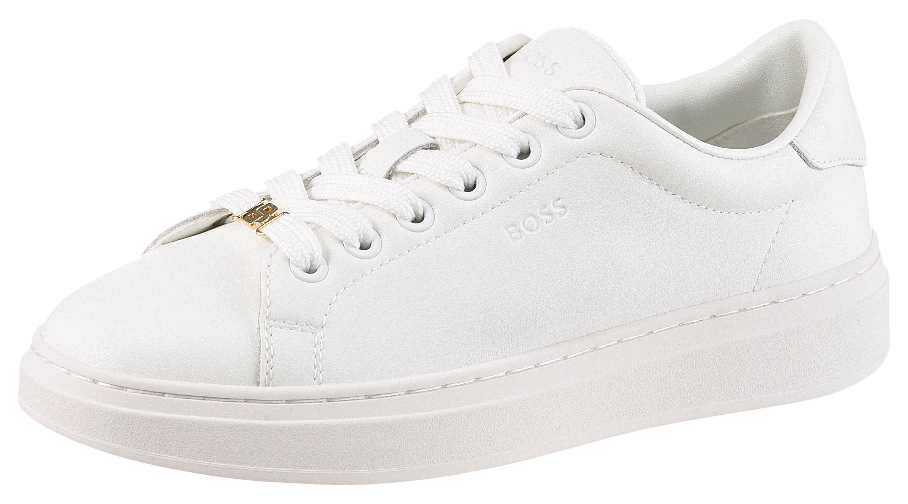 BOSS Kieran Tenn Sneaker Basic-Schnürer, Halbschuh, Freizeitsneaker mit sof günstig online kaufen