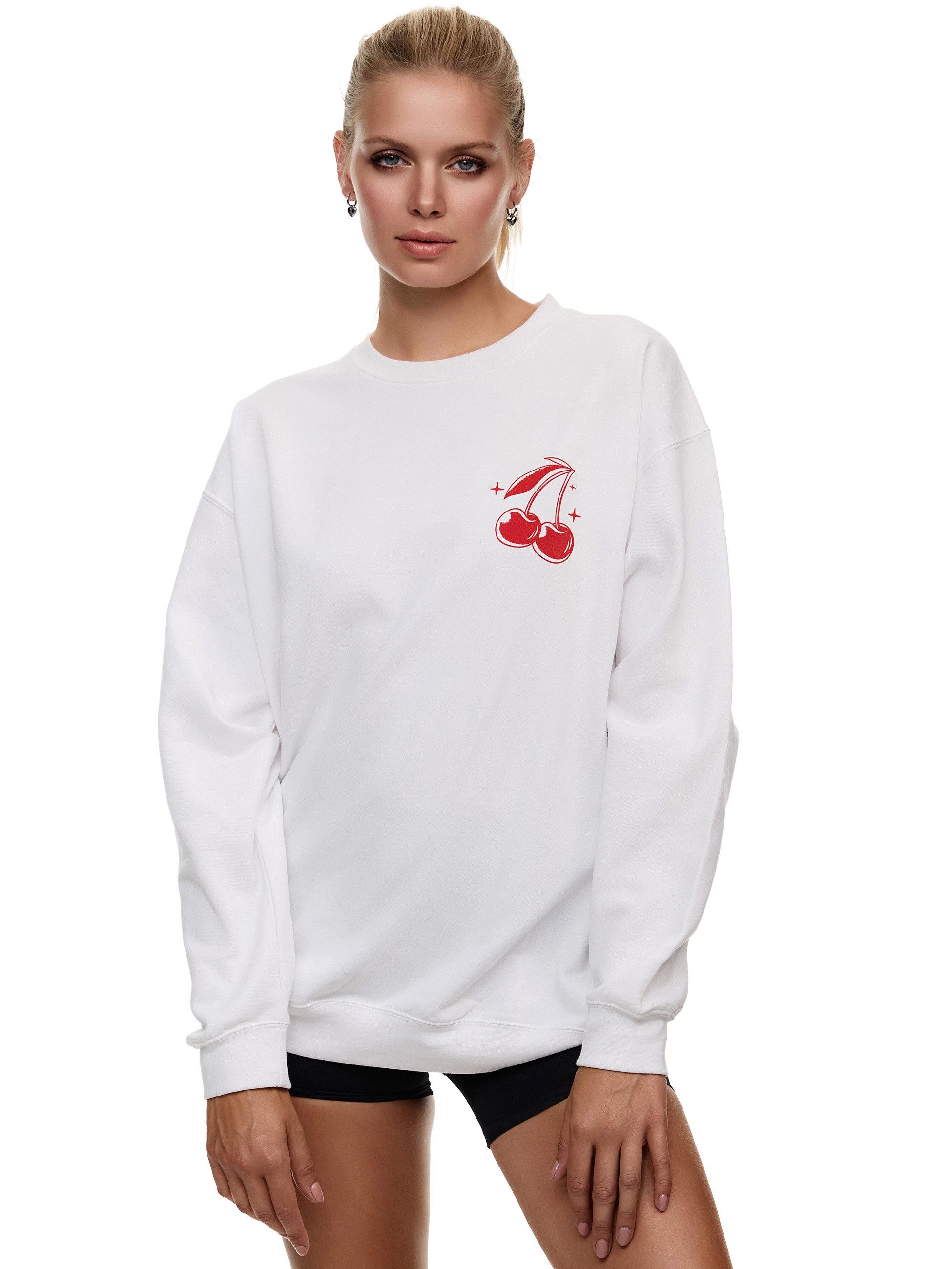 Worldclassca Sweatshirt Worldclassca Oversized Sweatshirt Print günstig online kaufen