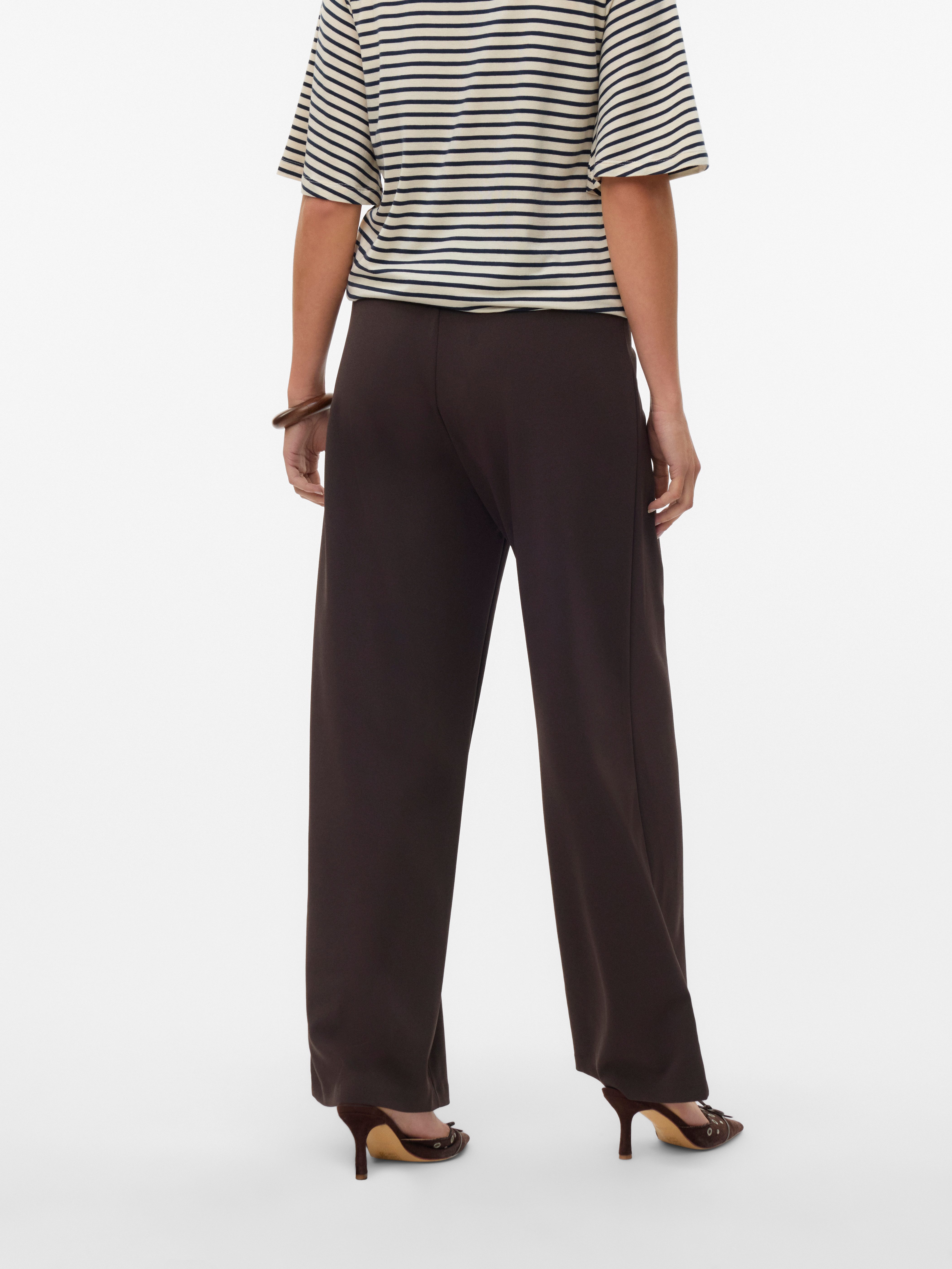 Vero Moda Schlupfhose VMBERLIN ZAMIRA MW WIDE PANT NOOS Materialmix