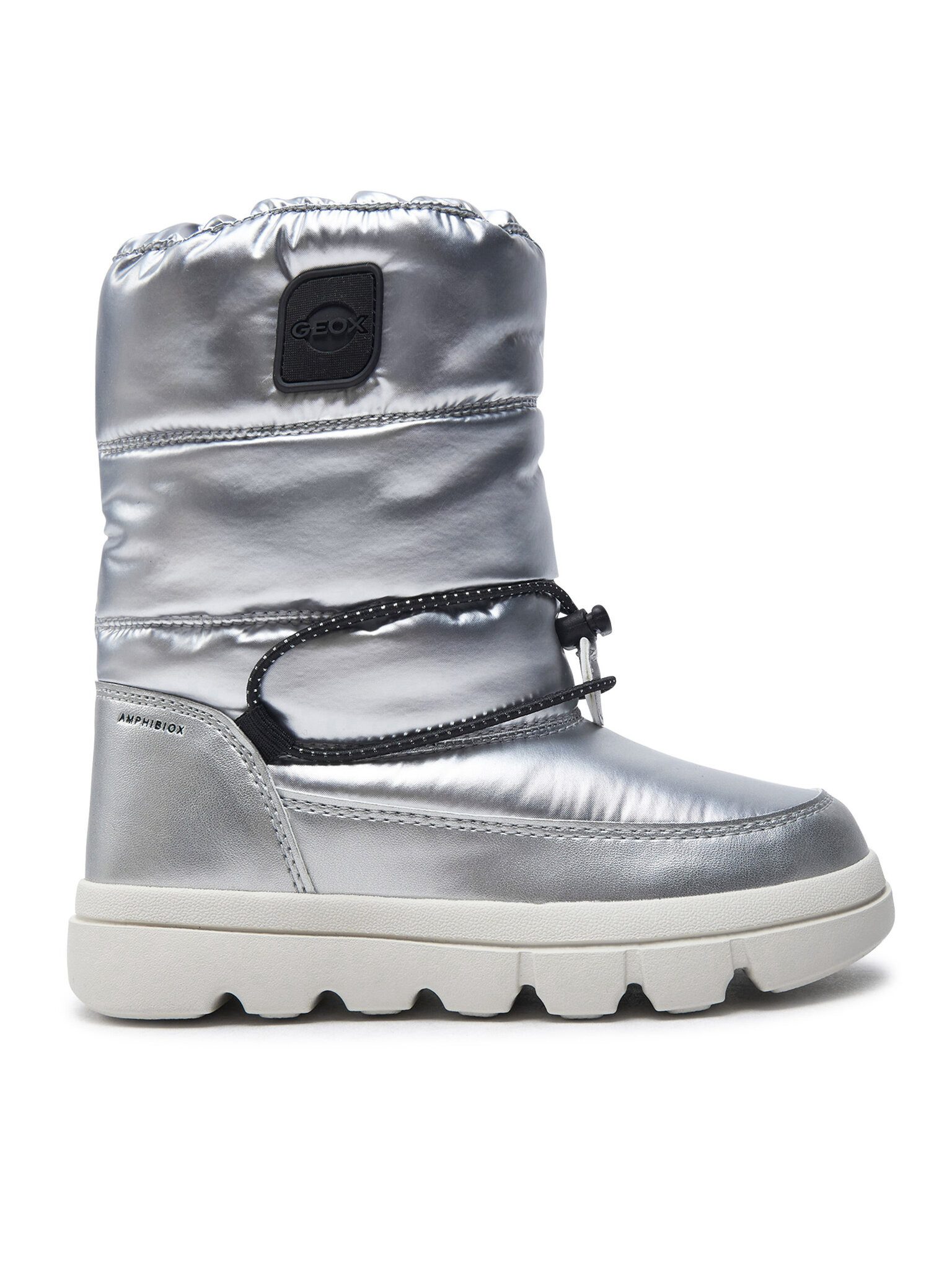 Geox Geox Schnürschuhe J46HWB 0LVNF C1007 S Grau Schnürschuh