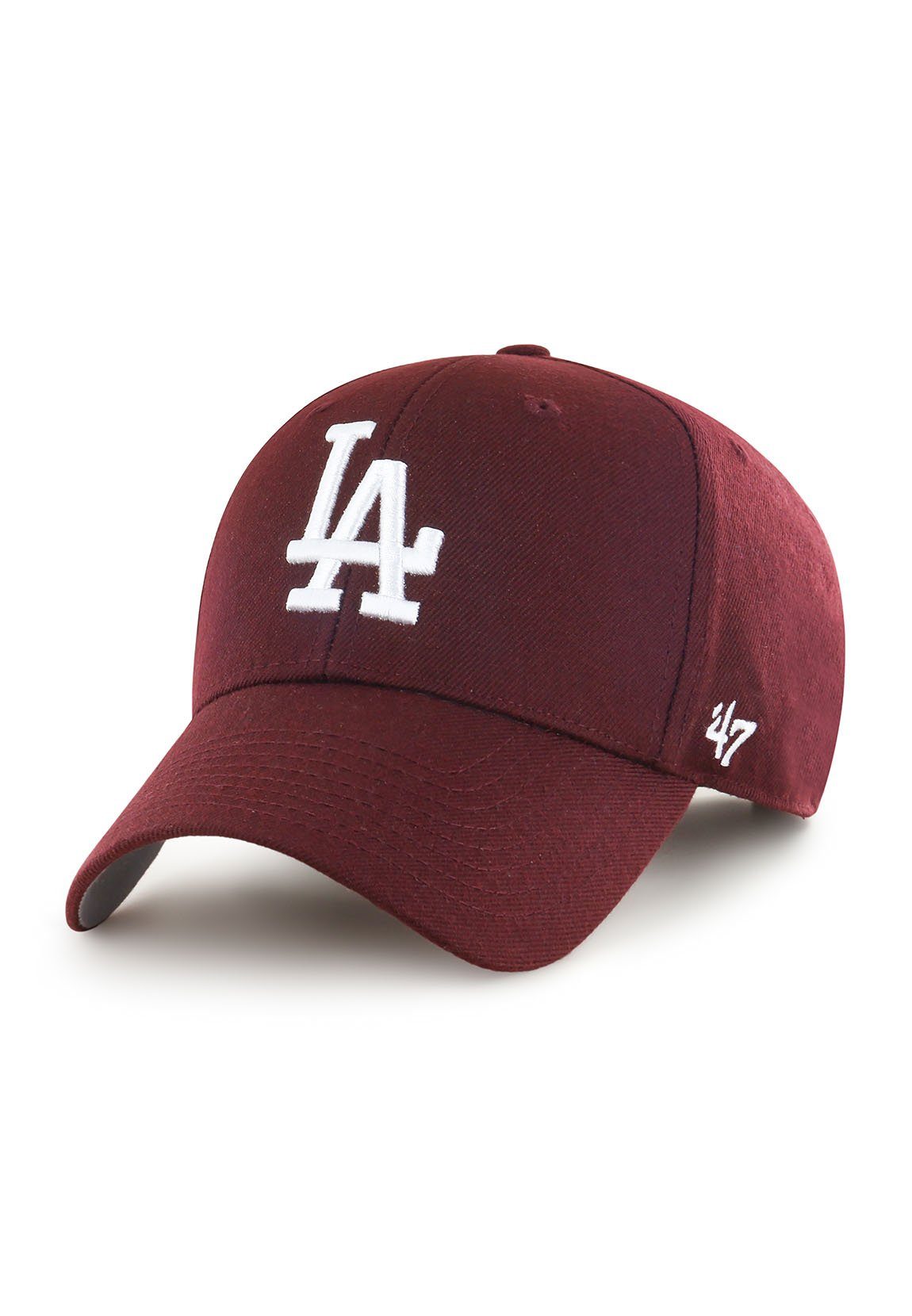'47 Brand Baseball Cap 47 Brand Cap LA DODGERS B-MVP12WBV-KMA Dunkelrot