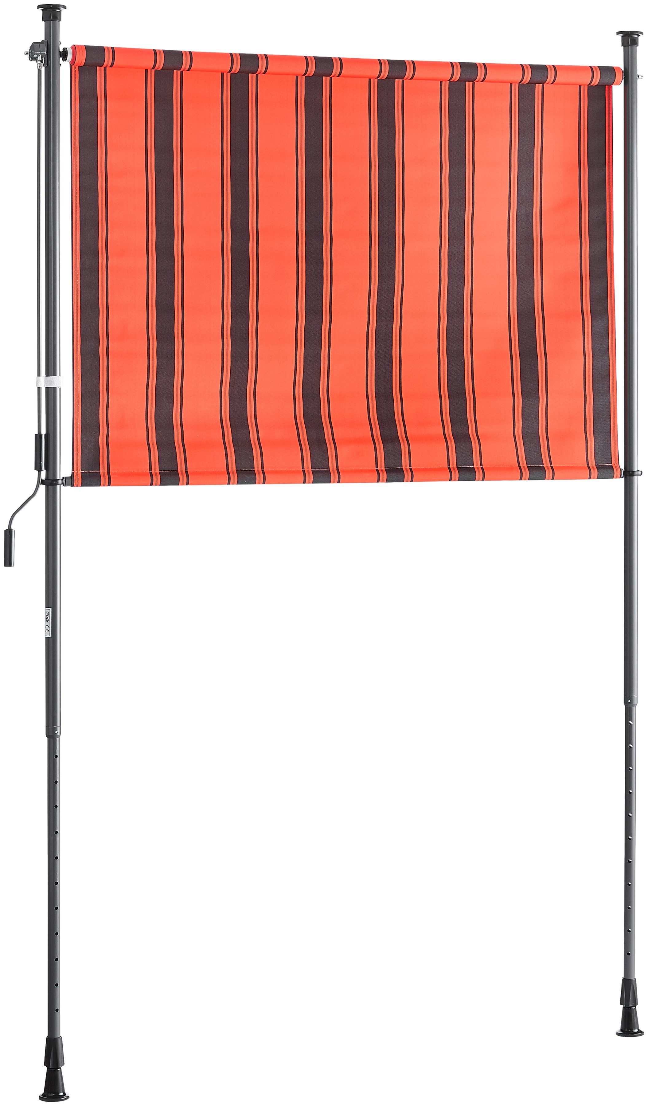 KONIFERA Senkrechtmarkise Costa Azul BxH: 150x225 cm, mit Teleskop-Funktion