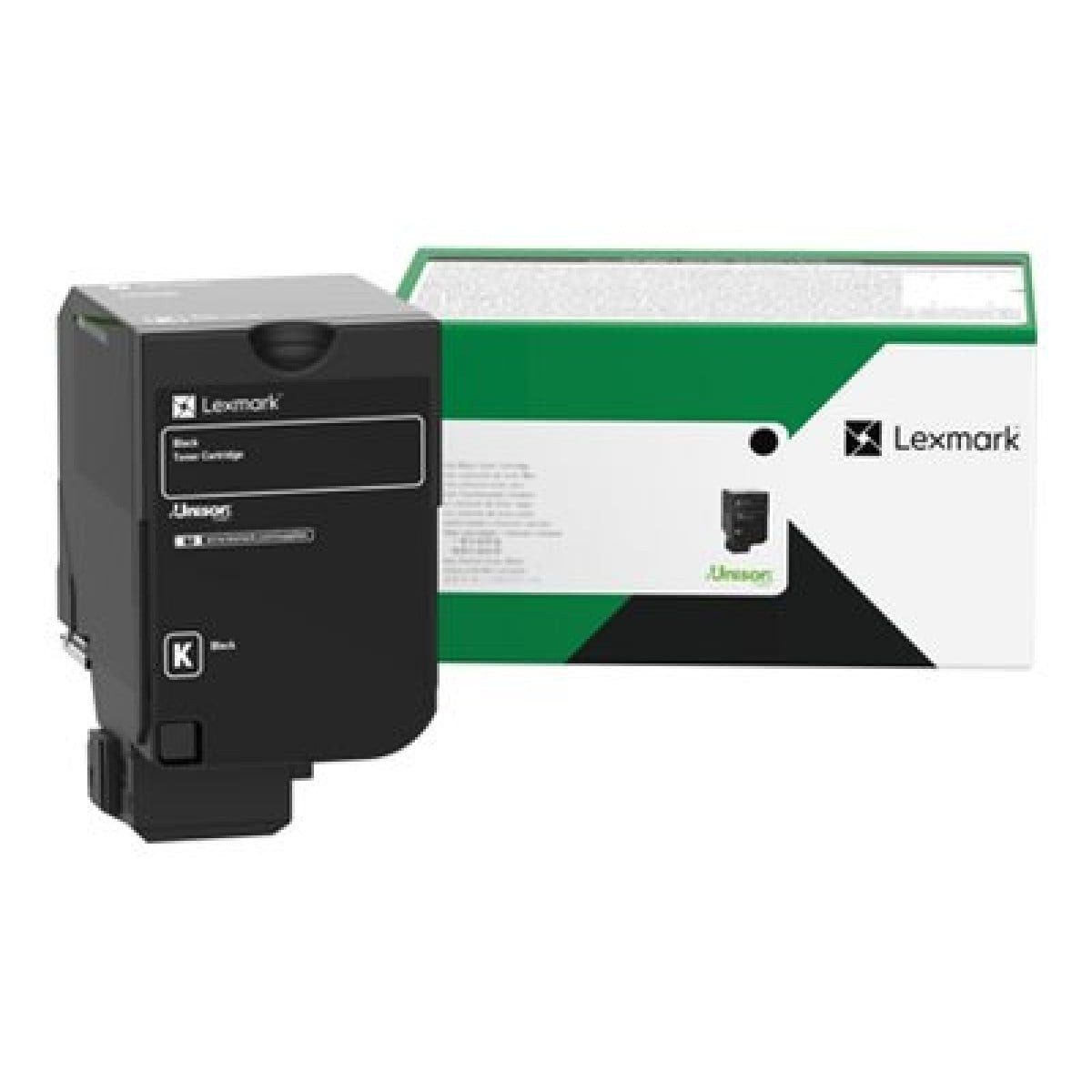 Lexmark Tonerpatrone 81C2XK0 Toner schwarz