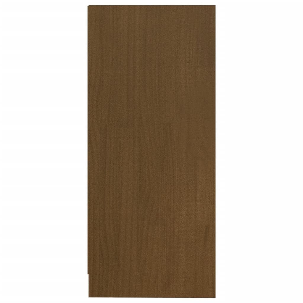 Honigbraun BxHxT: in cm, Kiefer-Massivholz möbelando Regal aus 35,5x76x33,5 Zethlingen,