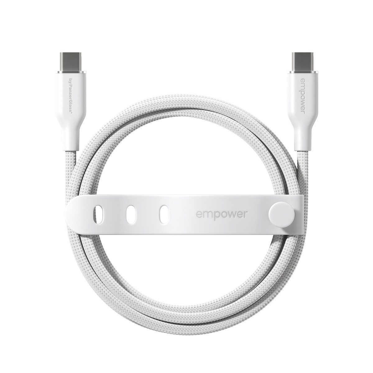 empower by PanzerGlass Racing 60W USB-C zu USB-C Kabel USB 2.0 1,2 m USB-Kabel, USB-C, (120 cm)