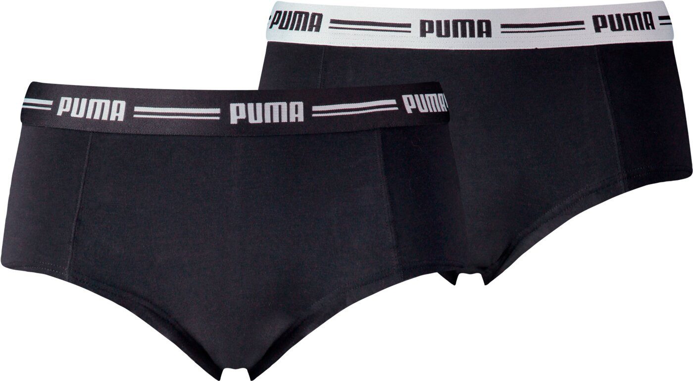 PUMA Hipster PUMA WOMEN MINI SHORT 2P PACK 200 black