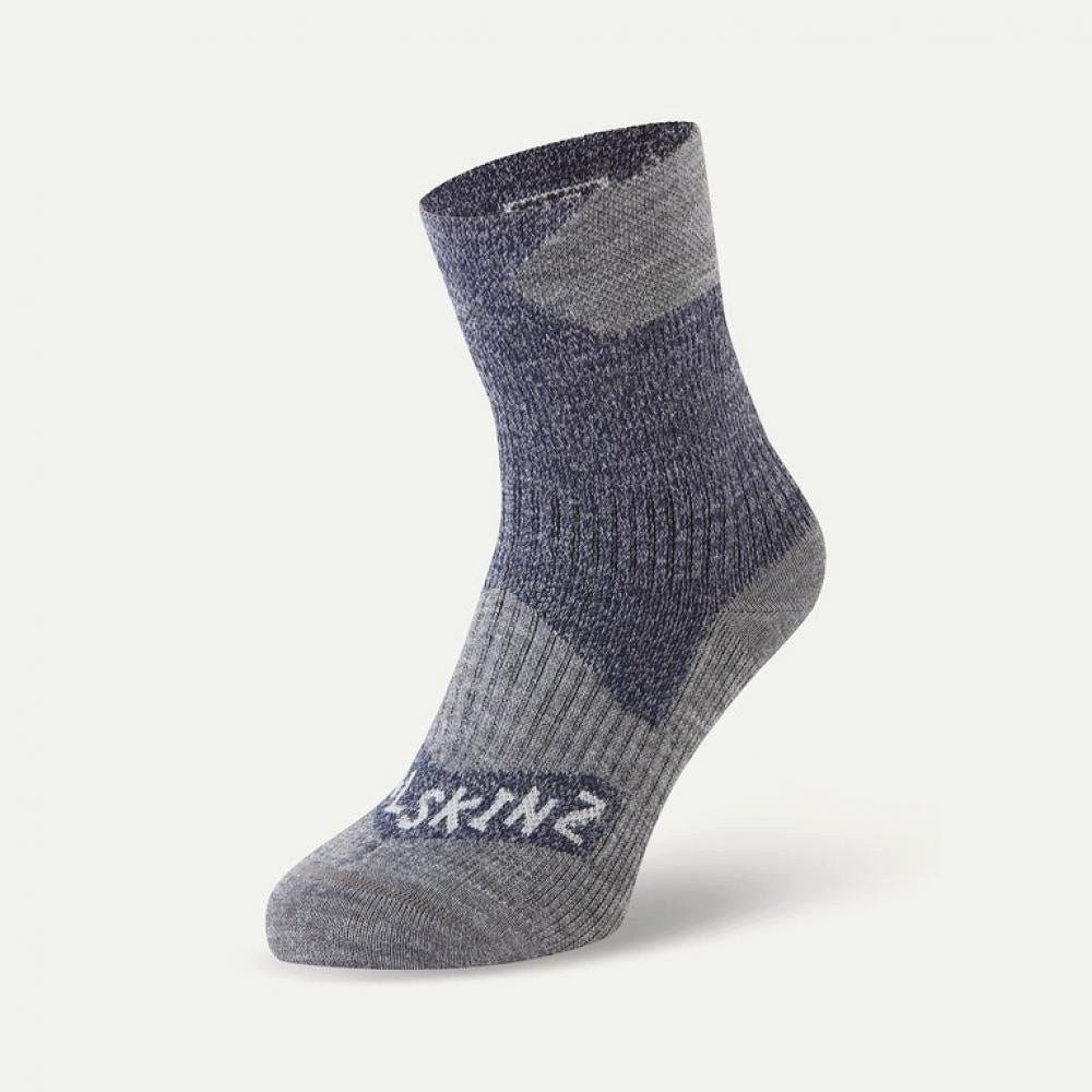 Sealskin Socken Socken SealSkinz Bircham blau/grau, Gr. XL, unisex