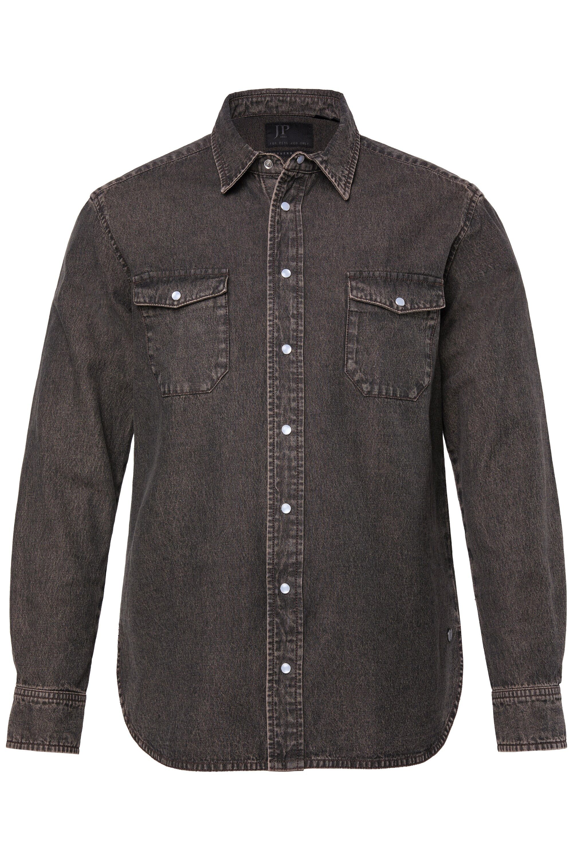 JP1880 Businesshemd JP1880 Color-Jeanshemd FLEXNAMIC® Langarm bis 8 XL günstig online kaufen