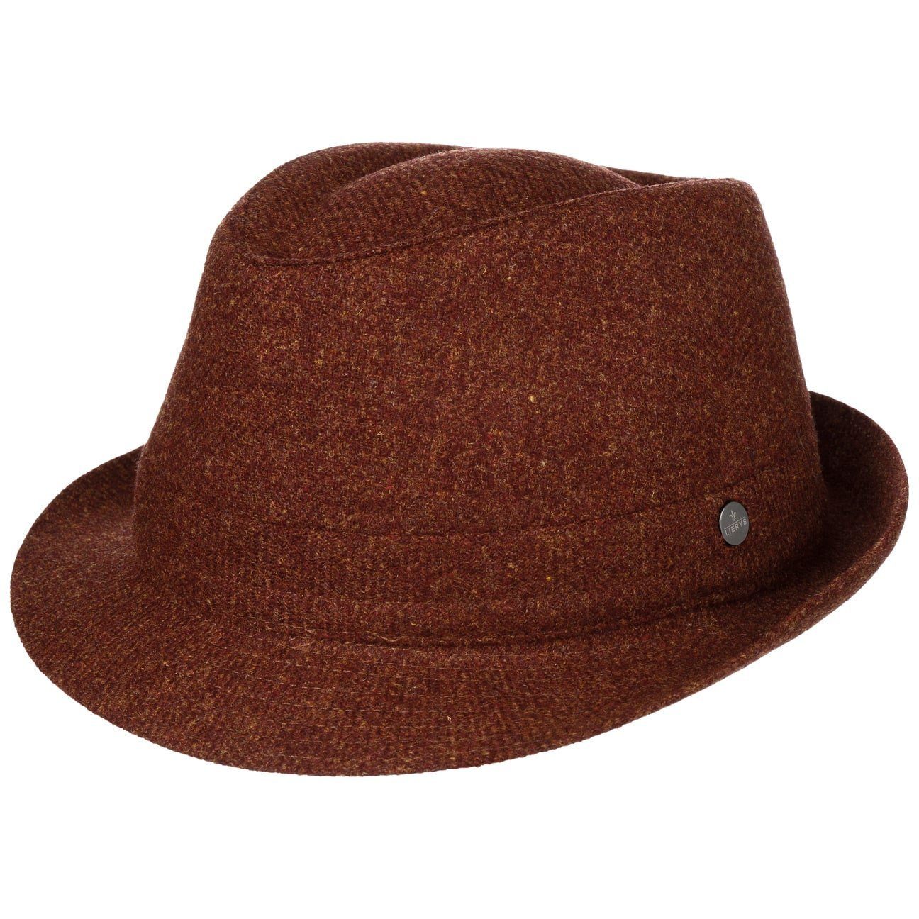 Lierys Trilby (1-St) Wolltrilby mit Futter, Made in Italy rost