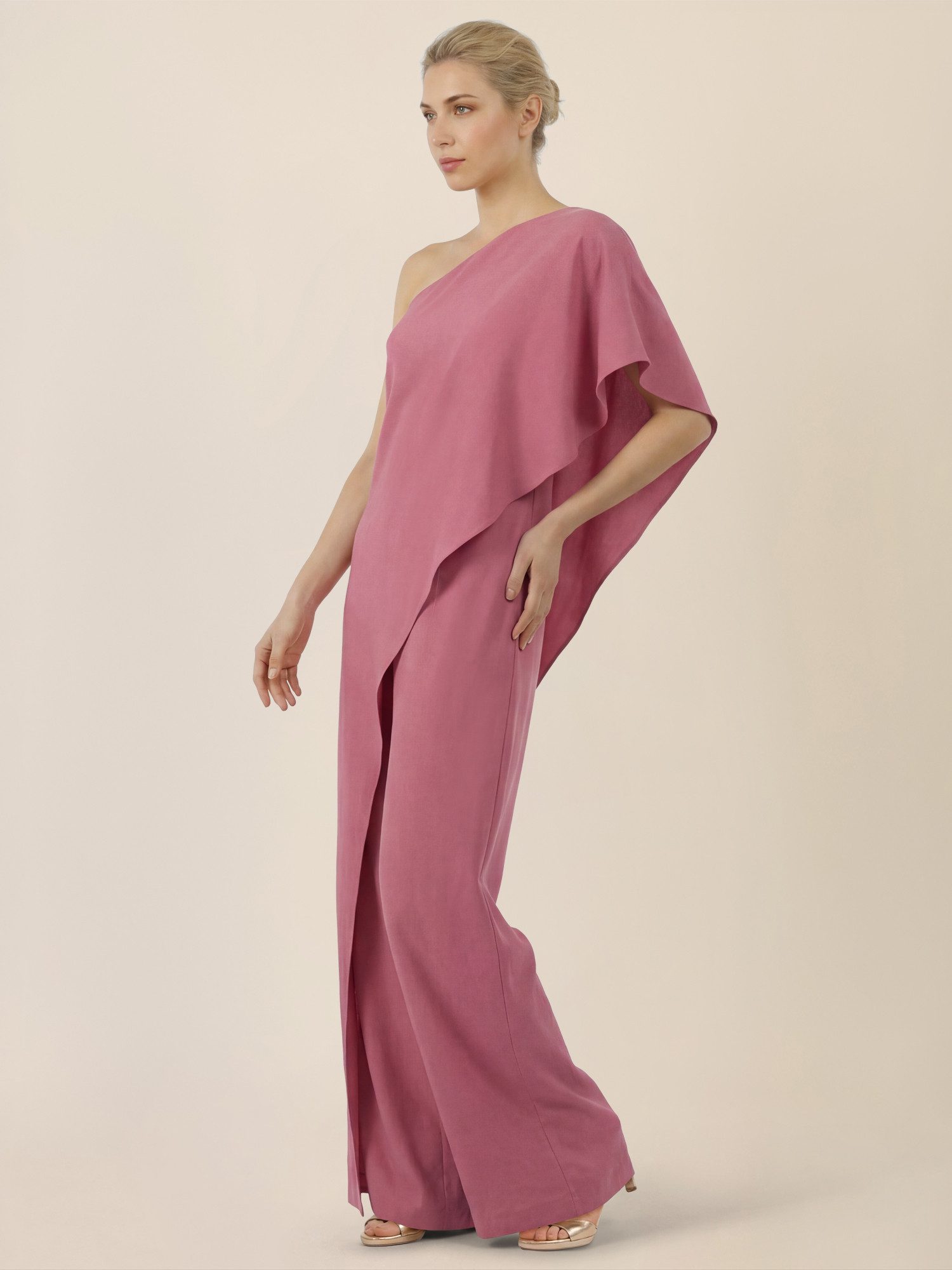 Apart Jumpsuit mit Seitlicher Reißverschluss
