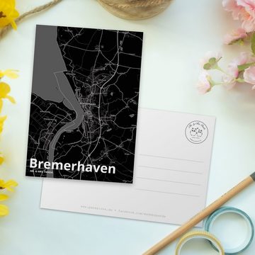 Mr. & Mrs. Panda Postkarte Bremerhaven - Geschenk, Ansichtskarte, Ort, Einladung, Dorf, Einladun
