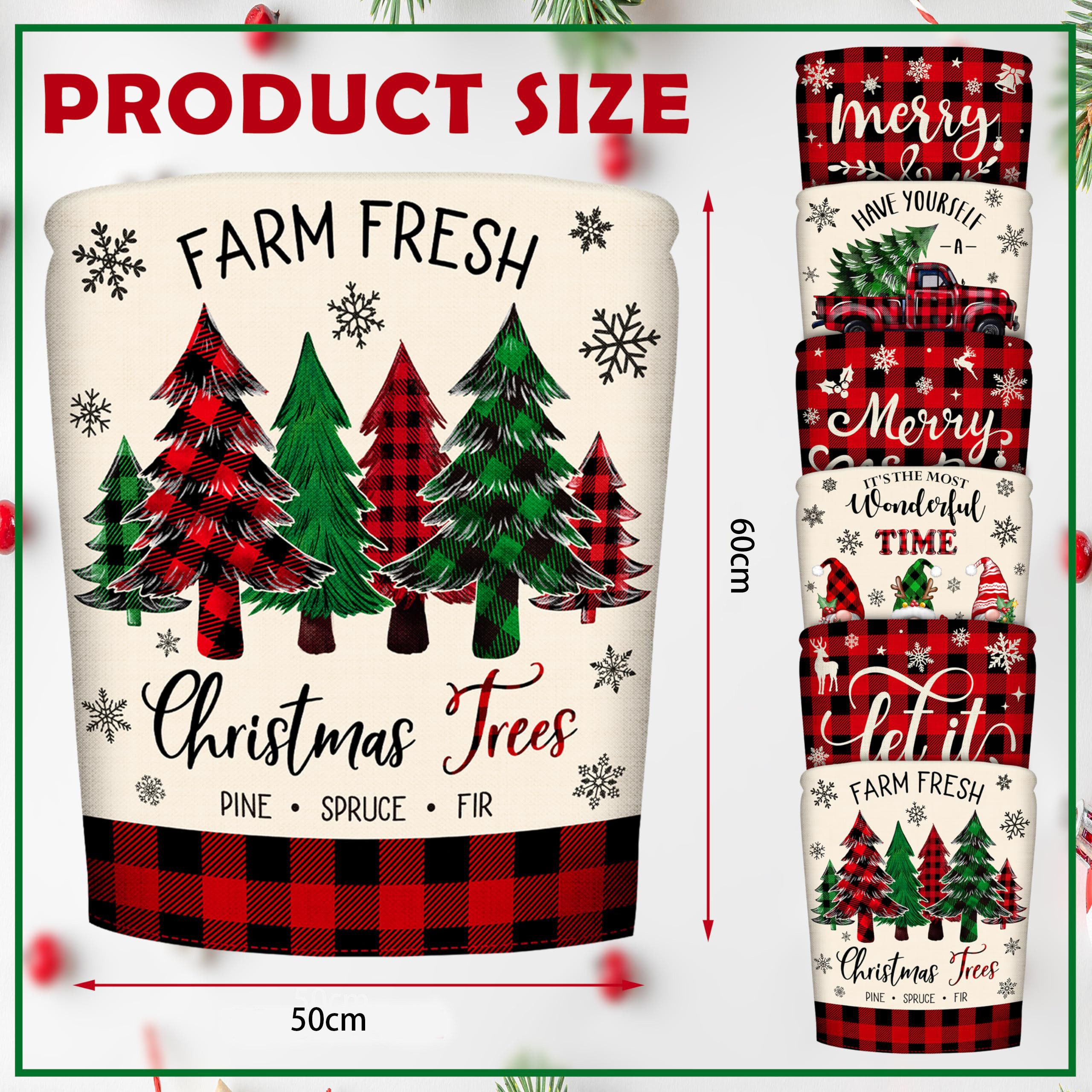 FOUORTUNATE-BEE Stuhlhusse 6-teiliges Weihnachts-Stuhlhussen-Set für Festta günstig online kaufen