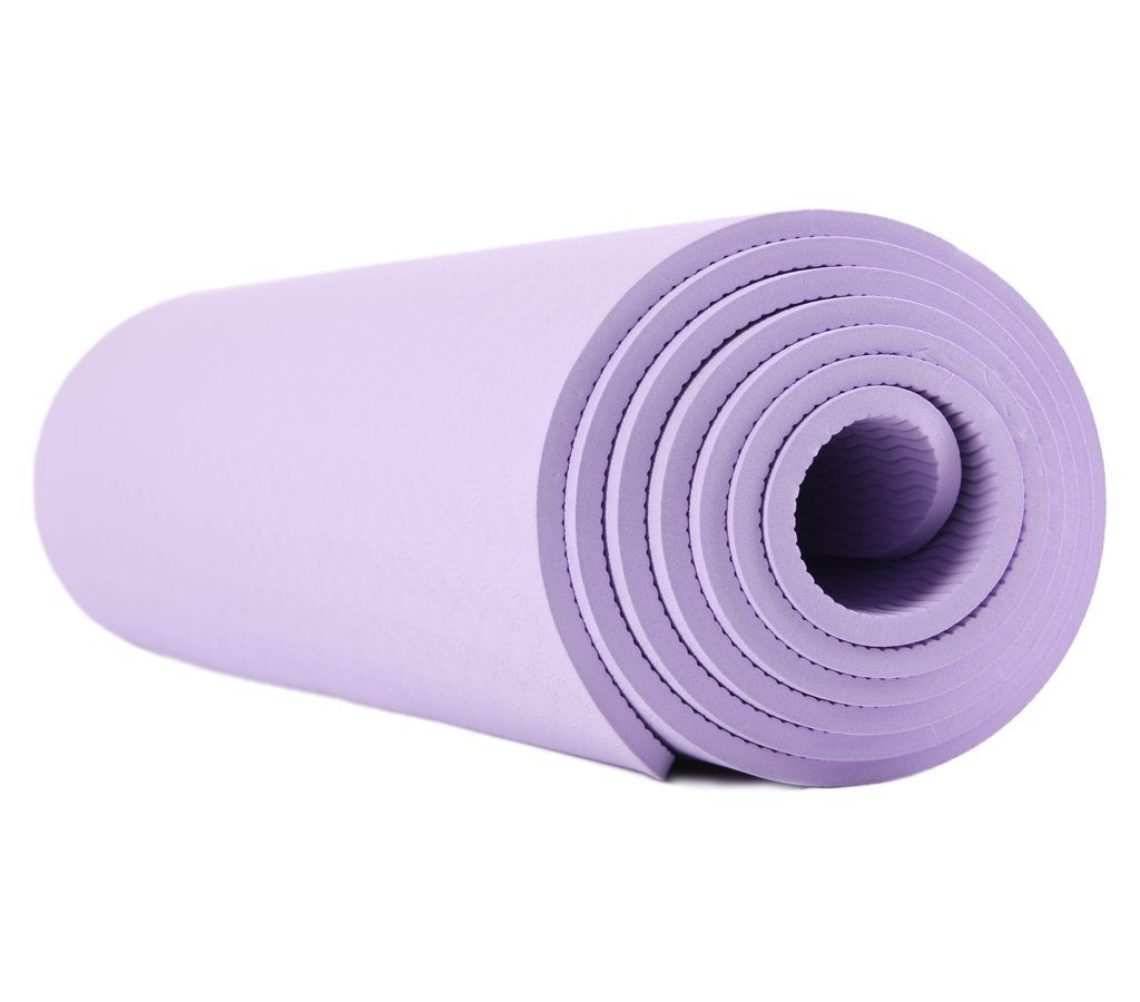 Styletics Yogamatte Yoga-Matte Klotz Gürtel Set Training Sport Fitness (Yogamatte, Kork Block, Gürtel aus Baumwolle, Beutel), Pilates Entspannung – Bild 2 von 3