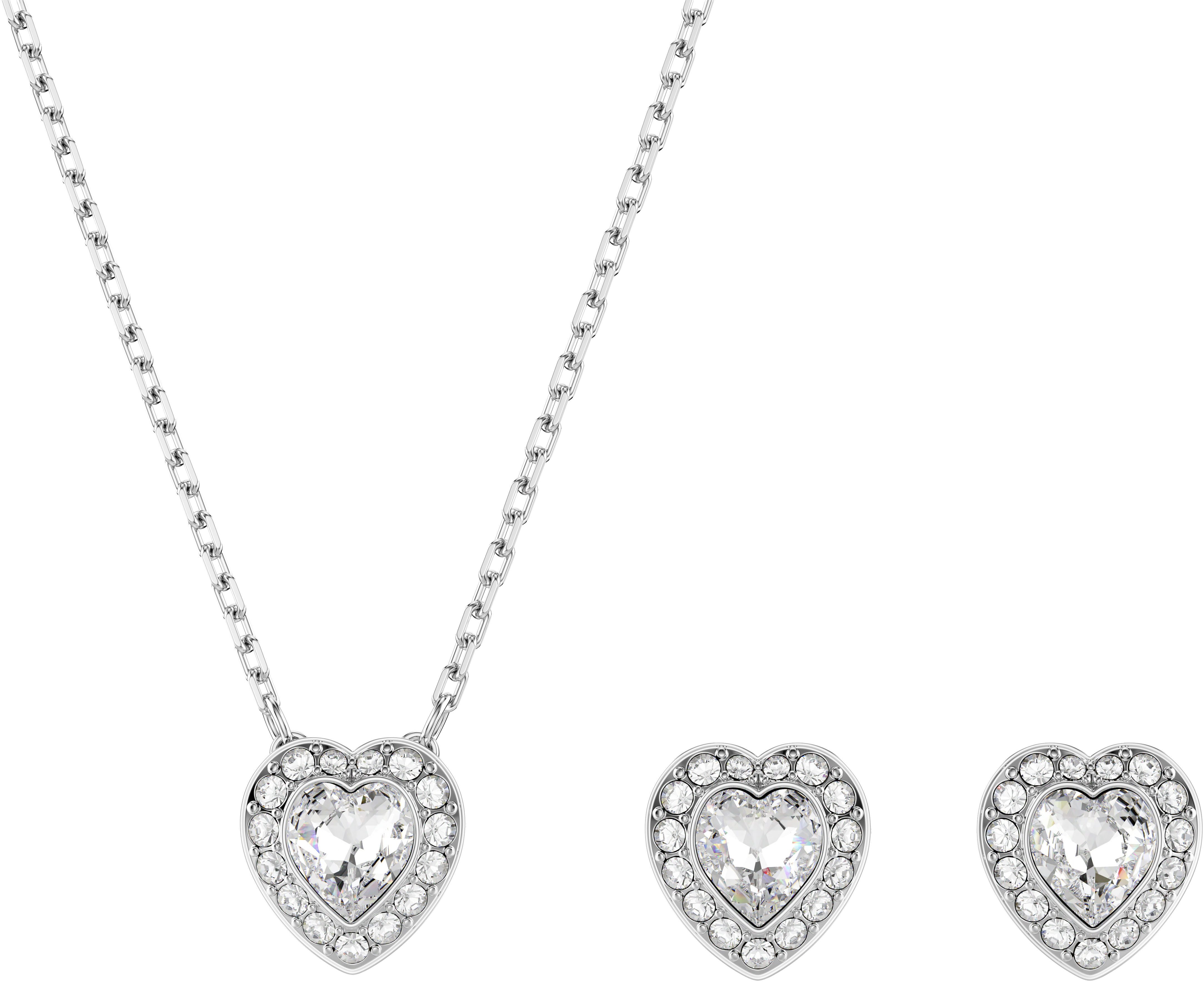 Swarovski Ohrring und Ketten Set Multipack Schmuck Geschenk Ariana Grande H günstig online kaufen