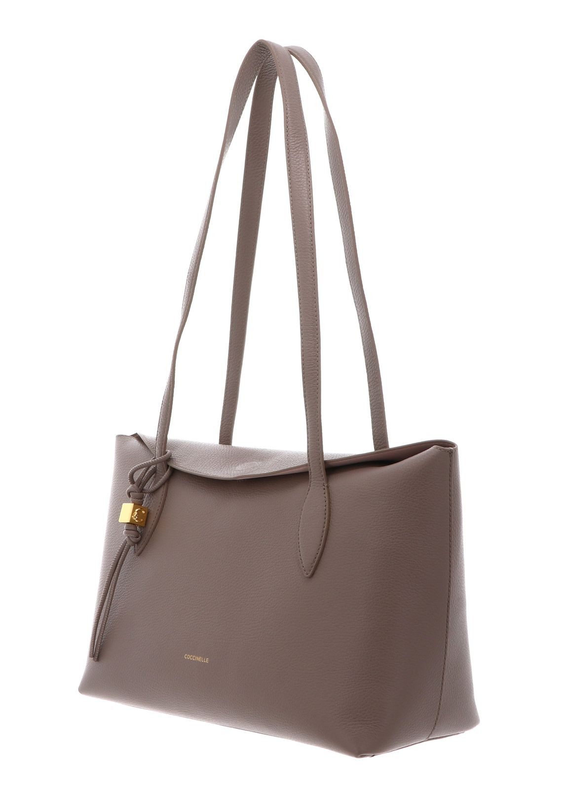 COCCINELLE Schultertasche Handbag Grained Leather, aus echtem Rindsleder