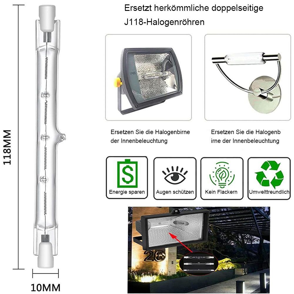 JOYOLEDER Flutlichtstrahler R7S COB LED Bulb günstig online kaufen
