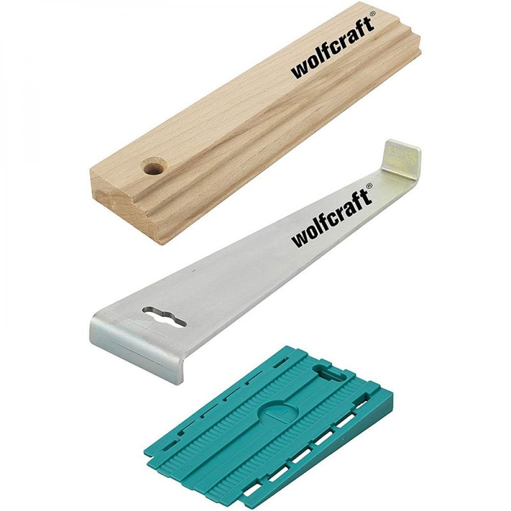 Wolfcraft Різаки для ламінату Wolfcraft Laminat- und Designboden Verlege Set Gelingpaket