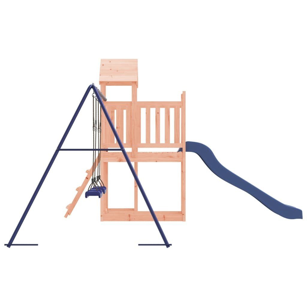 Douglasie vidaXL Massivholz mit Schaukeln K Spielhaus Rutsche Kletterturm und Spielturm