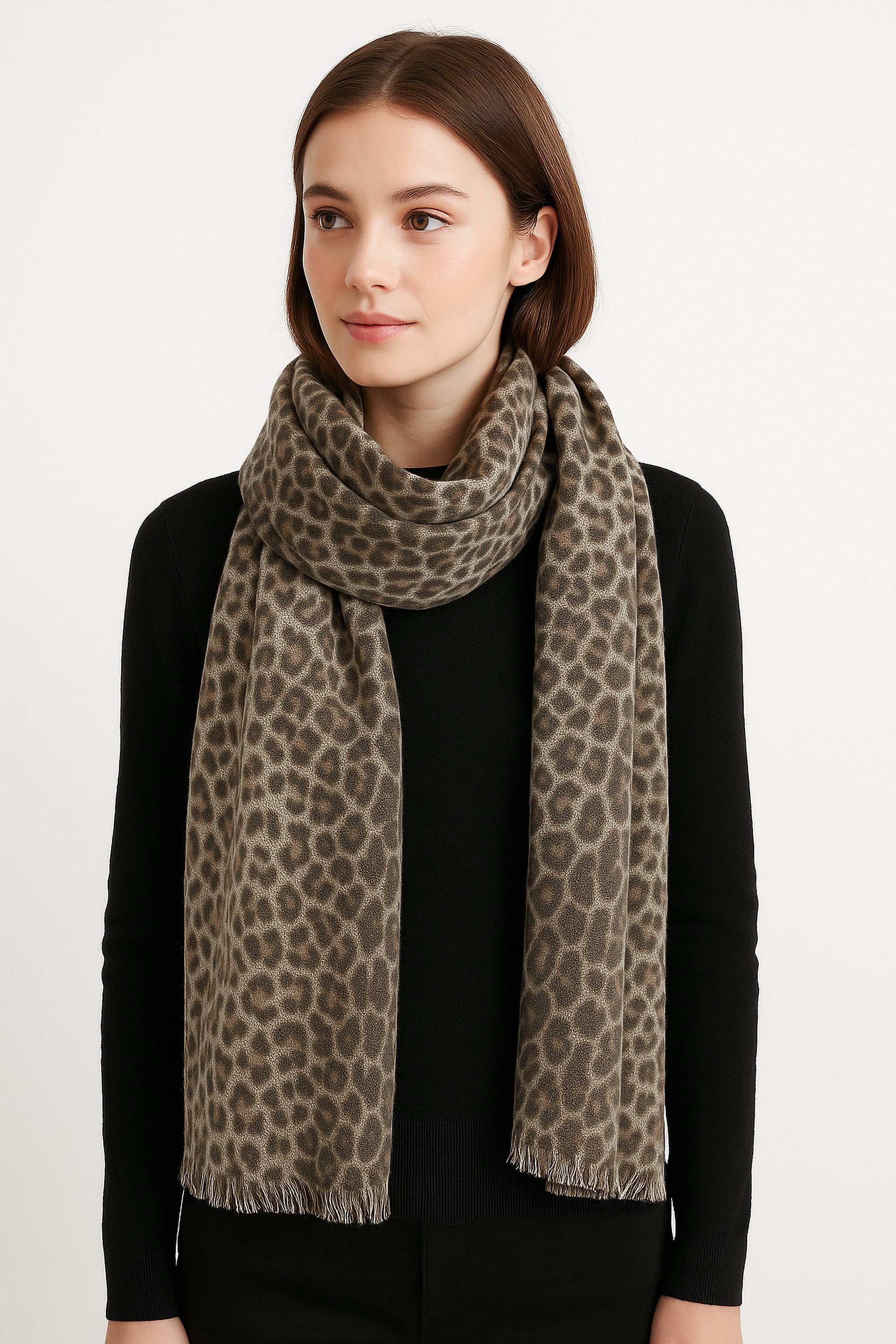 COLLEZIONE ALESSANDRO Modeschal Leopardino, (1-St), aus günstig online kaufen