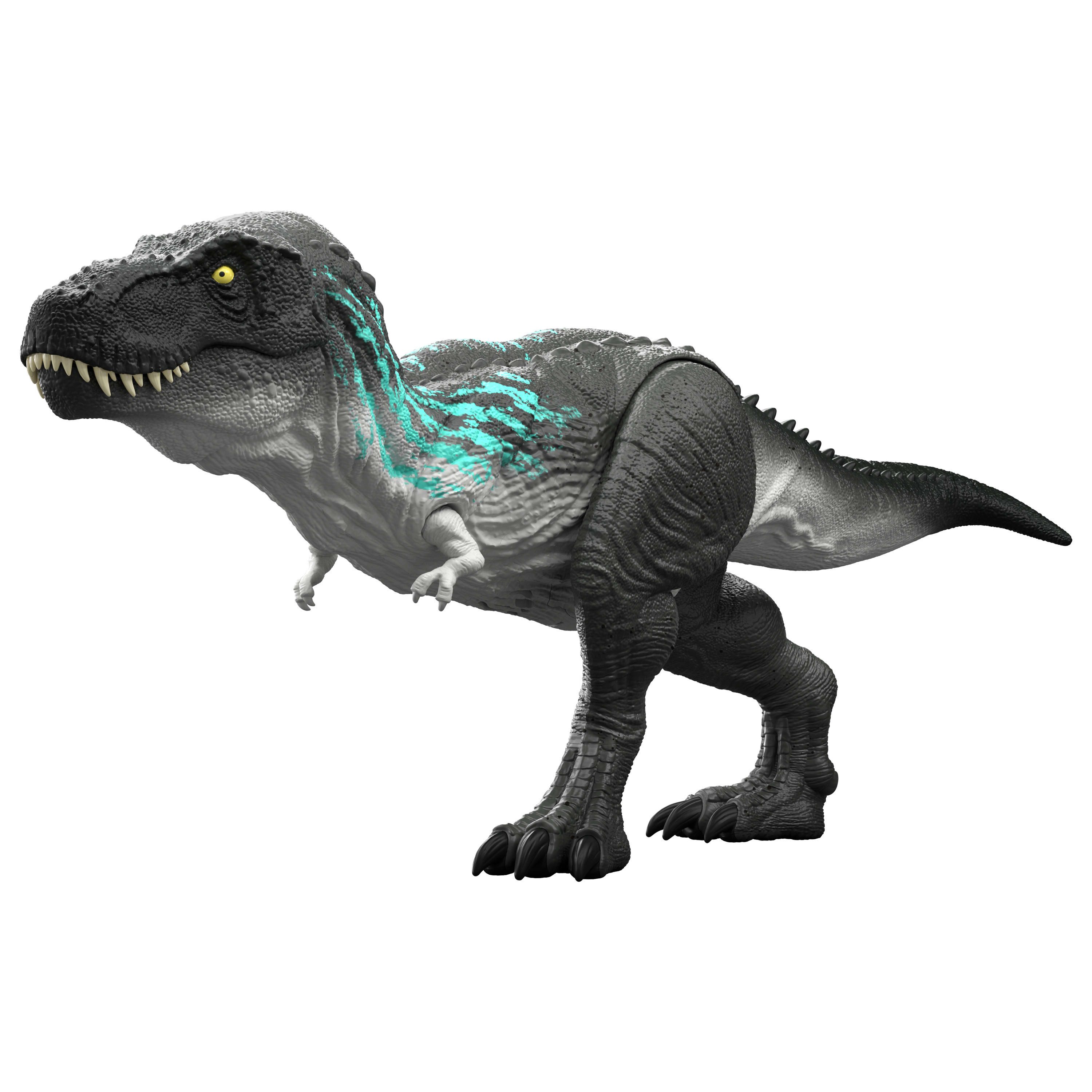 Mattel® Actionfigur Jurassic World T-Rex Dino, mit Wachstumsfunktionen und Gebrüll